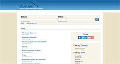 Desktop Screenshot of bluelinxco.jobs